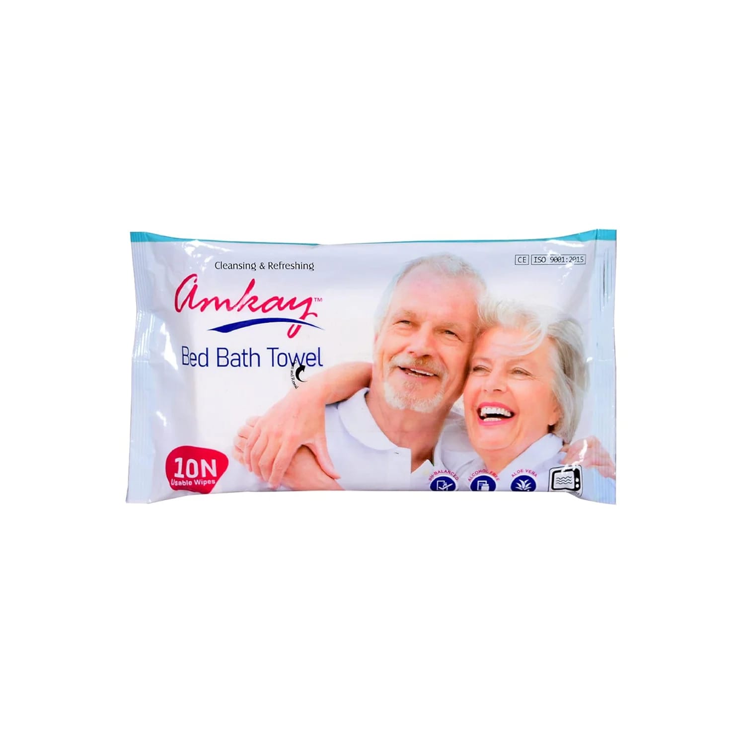 Amkay Bed Bath Towel for Cleansing and Refreshing (10 Pieces)