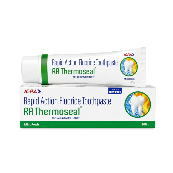 ICPA RA Thermoseal Rapid Action Fresh Mint Tooth Paste 100gm