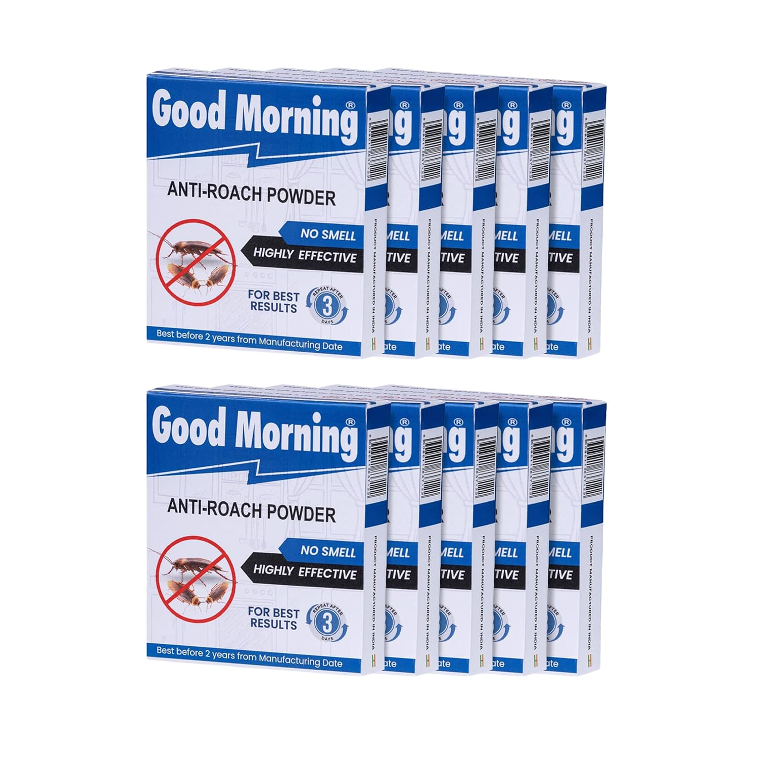 Good Morning Anti-Roach Powder 30g (Pack of 10)