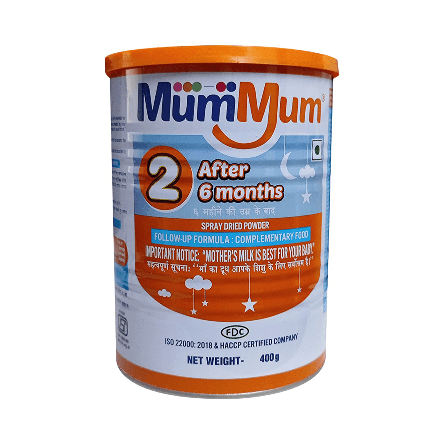 FDC Nutrica MumMum Stage 2 Infant Formula Powder – 400g