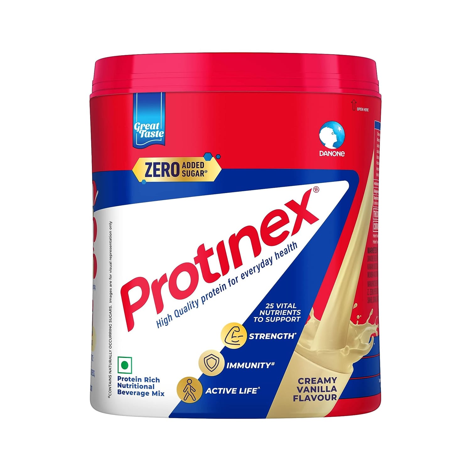 Protinex Health and Nutritional Protein Drink Creamy Vanilla - 400g Jar