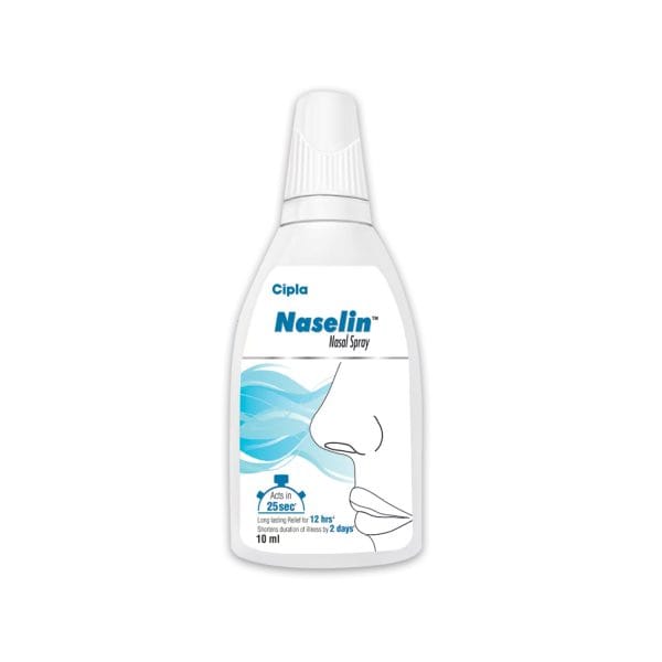 Cipla Naselin Nasal Spray - 10ml