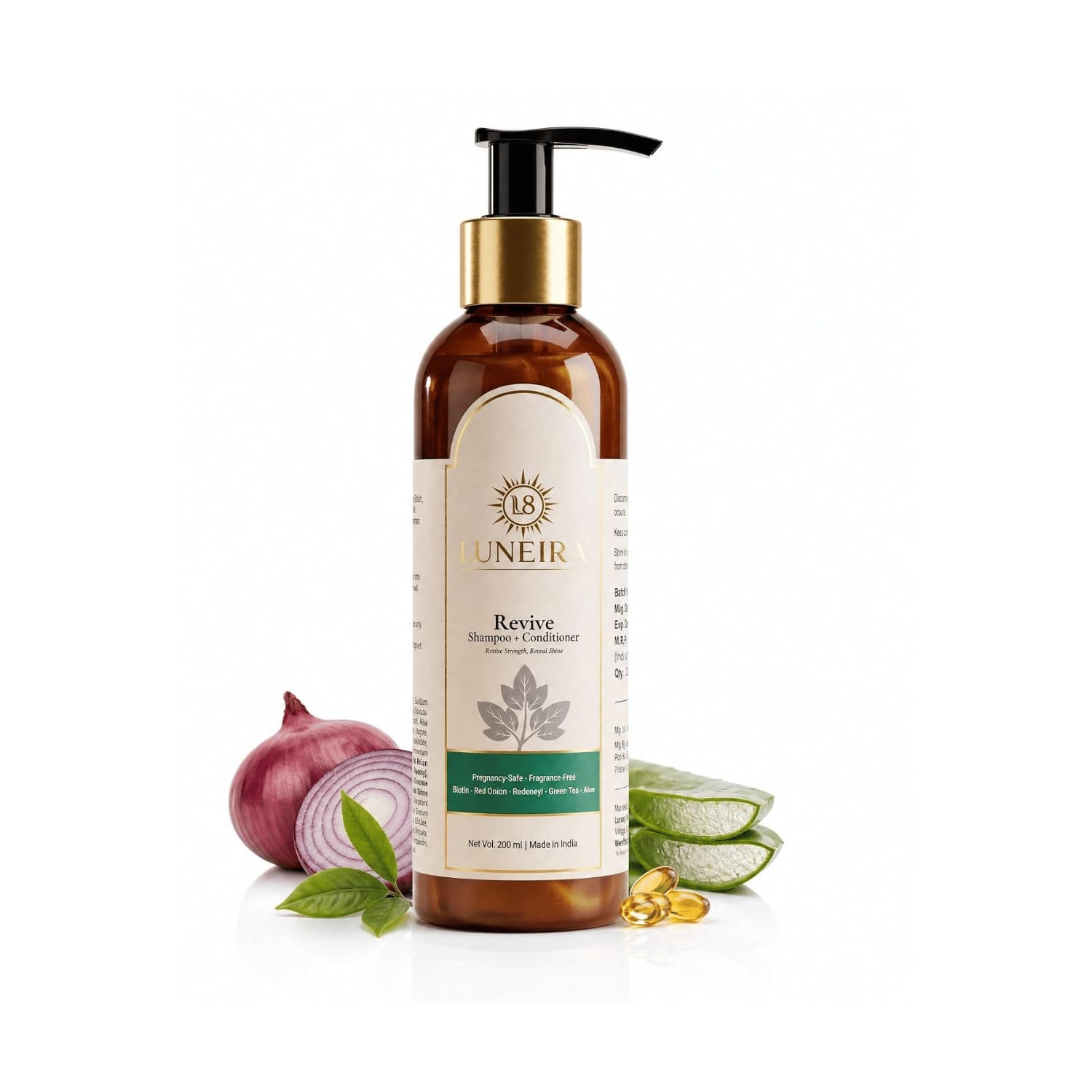 Luneira Revive Shampoo + Conditioner (200ml)