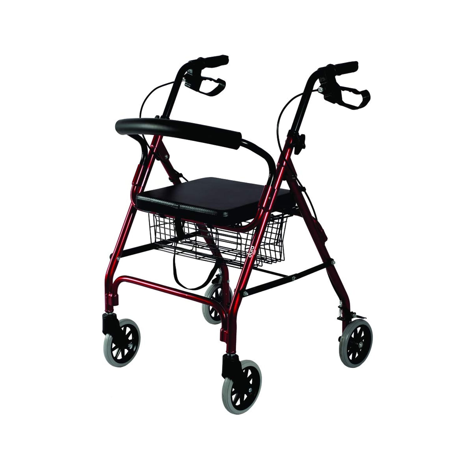 Dura Rollator Walker with Seat and Basket - Universal (PC. No.2924)