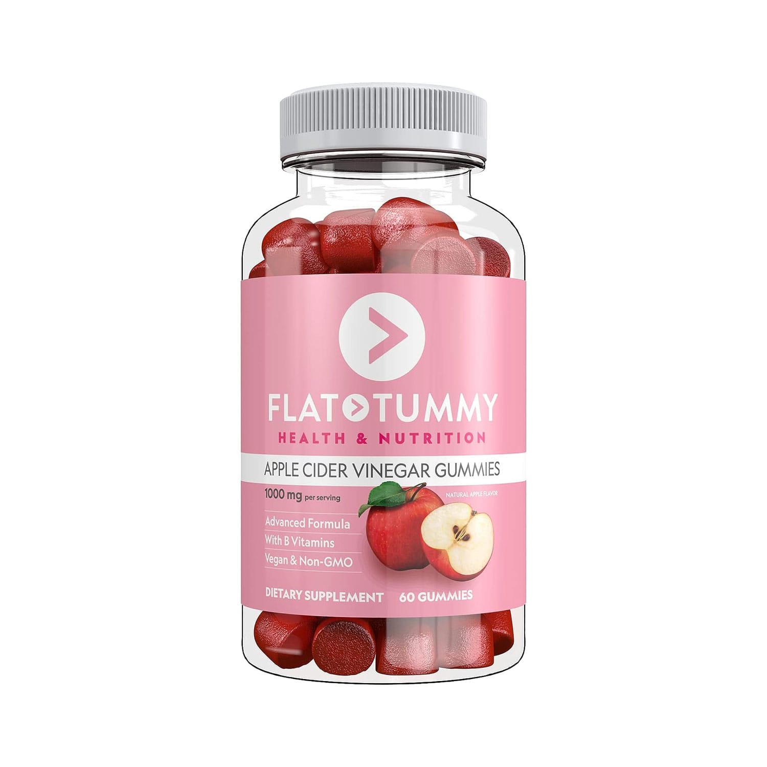 Flat Tummy Apple Cider Vinegar - 60 Gummies
