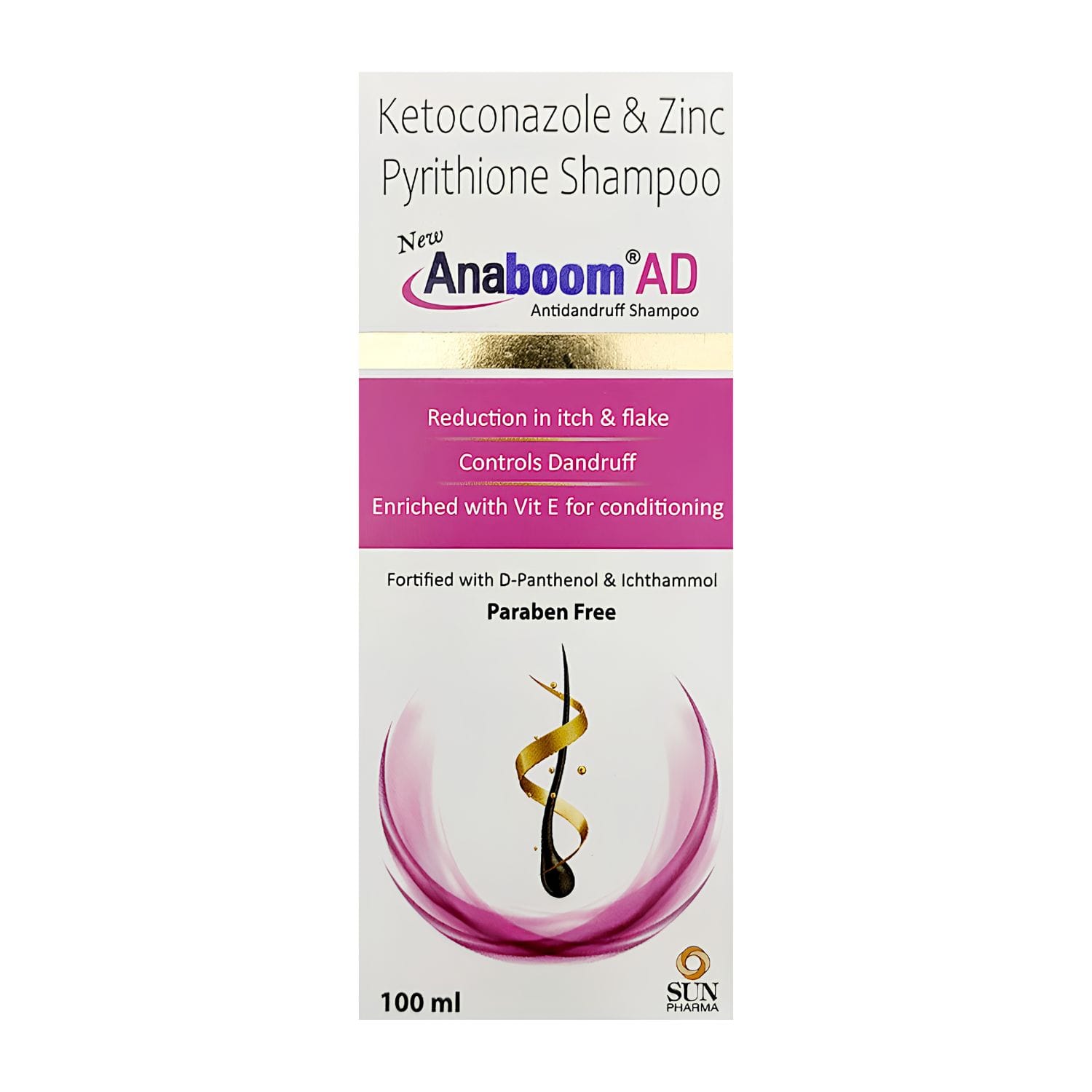 Anaboom AD Anti-Dandruff Shampoo (100ml)