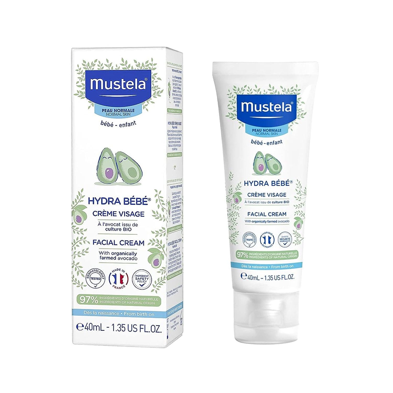 Mustela Hydra Bebe Facial Cream 40ml