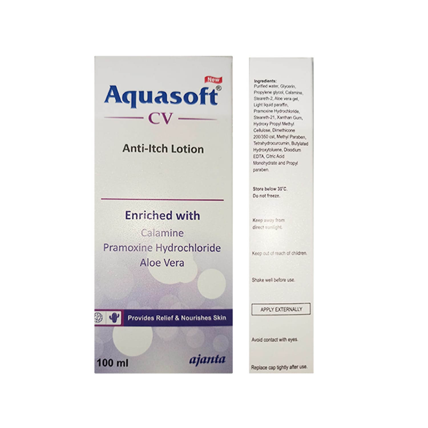 Aquasoft CV Anti-itch lotion - 100 ml