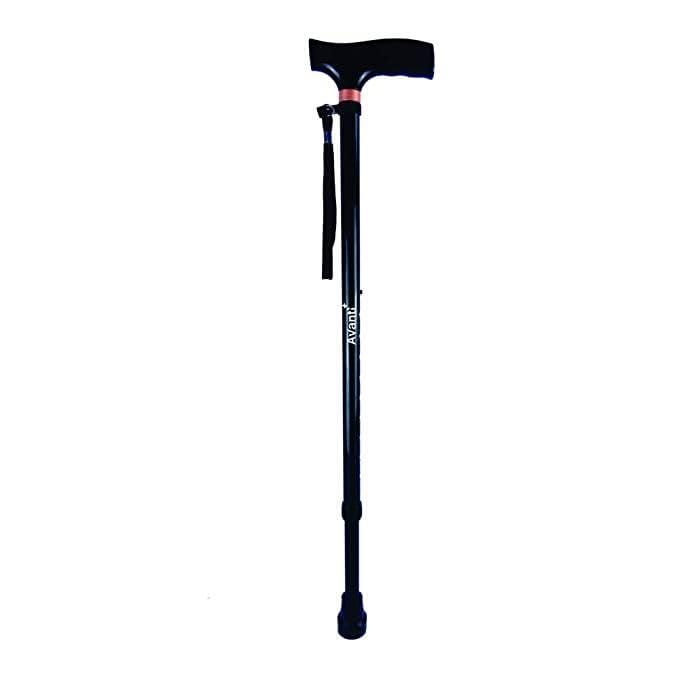 Vissco Avanti Black T-Shape Monopod Stick - Universal (PC. No. 2906)