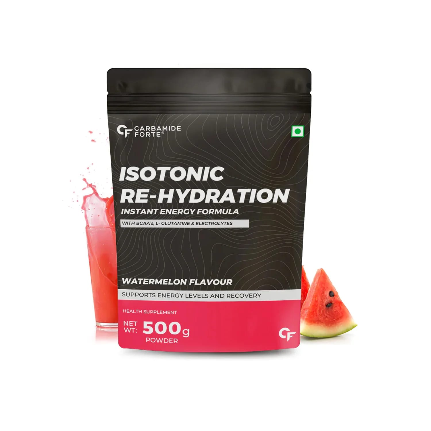 Carbamide Forte Isotonic Rehydration Powder For Instant Energy 500g (Watermelon Flavour)