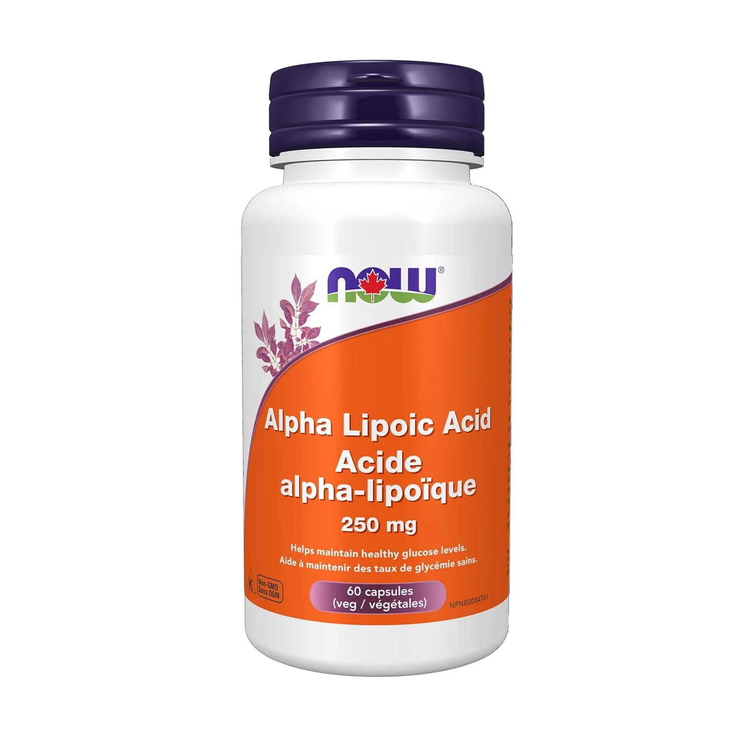 Now Alpha Lipoic Acid Capsules 250mg - 60 Capsules