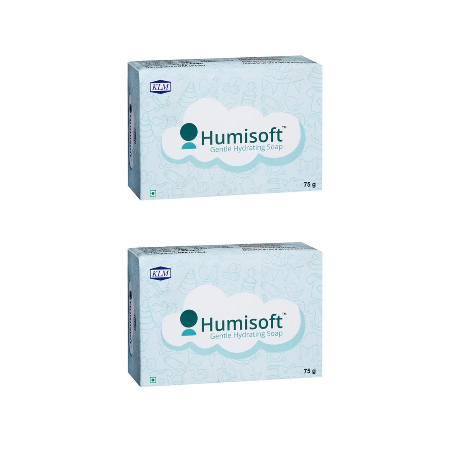 KLM Humisoft Soap 75 gm (Pack of 2)