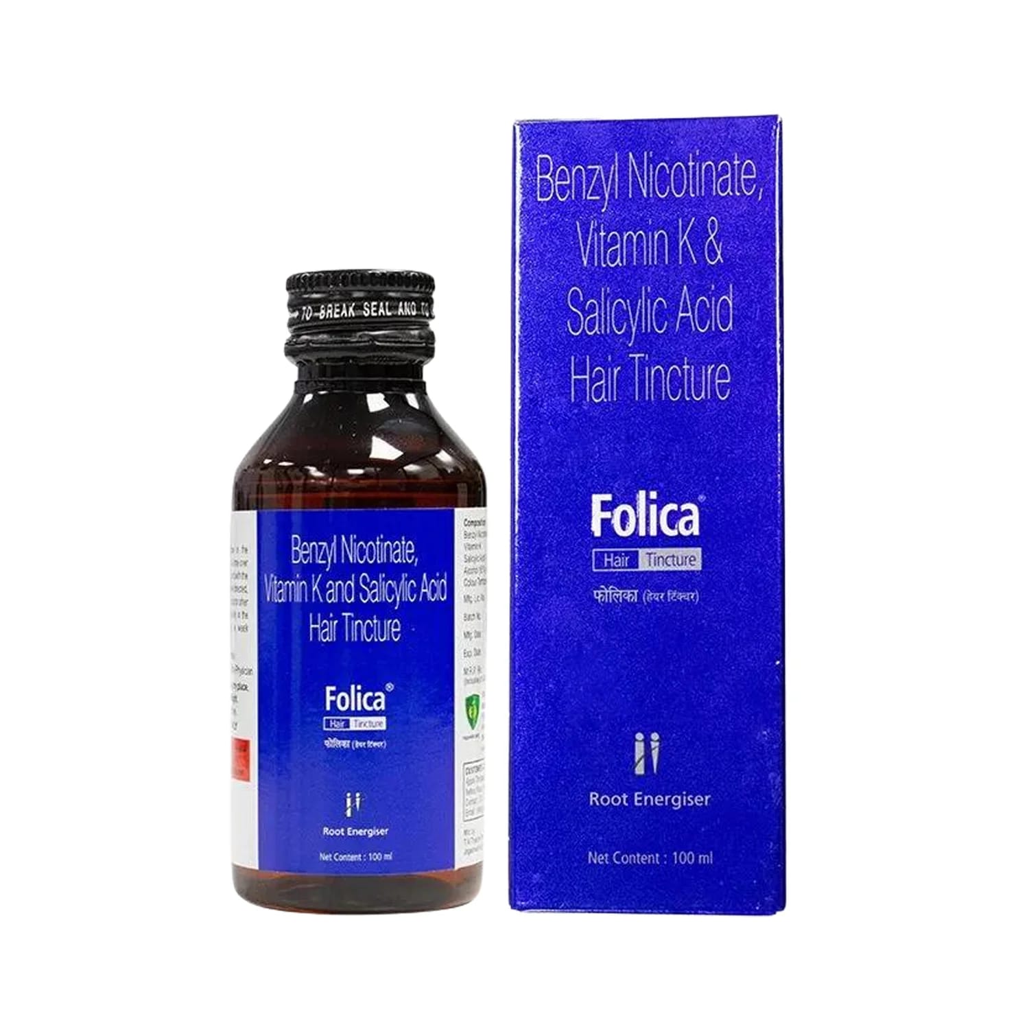 Folica Hair Tincture Root Energiser 100ml