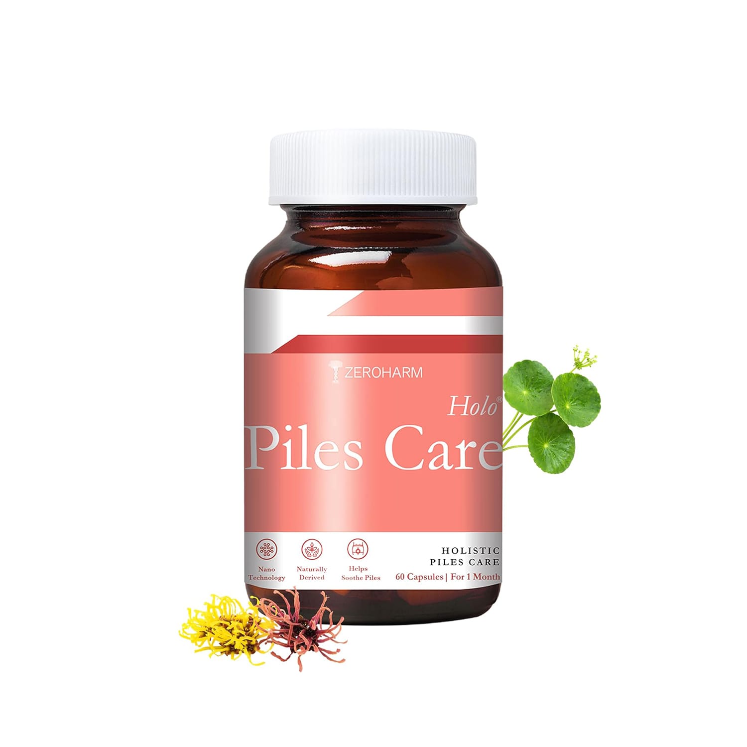 Zeroharm Holo Piles Care Capsules (60 Nos)