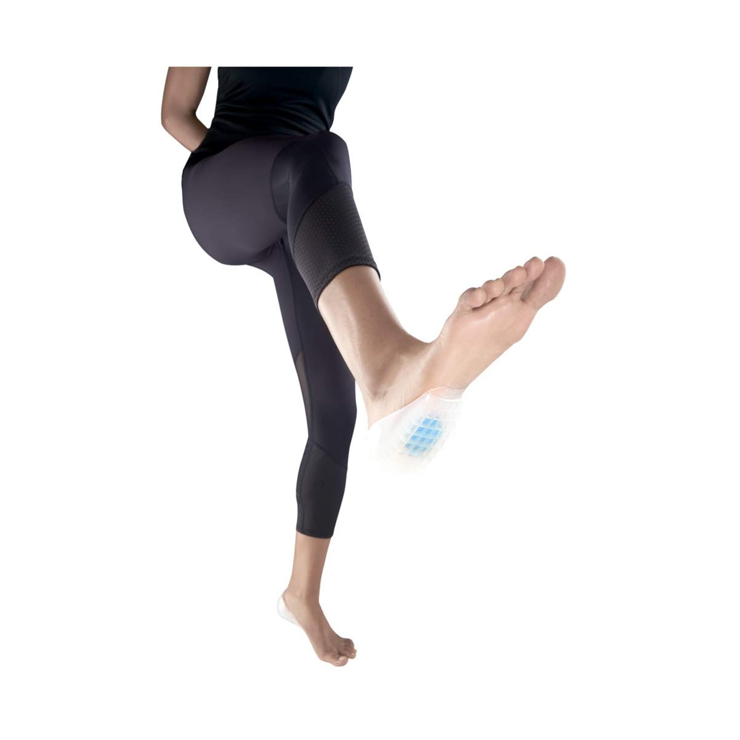 Vissco Heel Cushion with Blue Spot - Universal (PC. No. 0726)