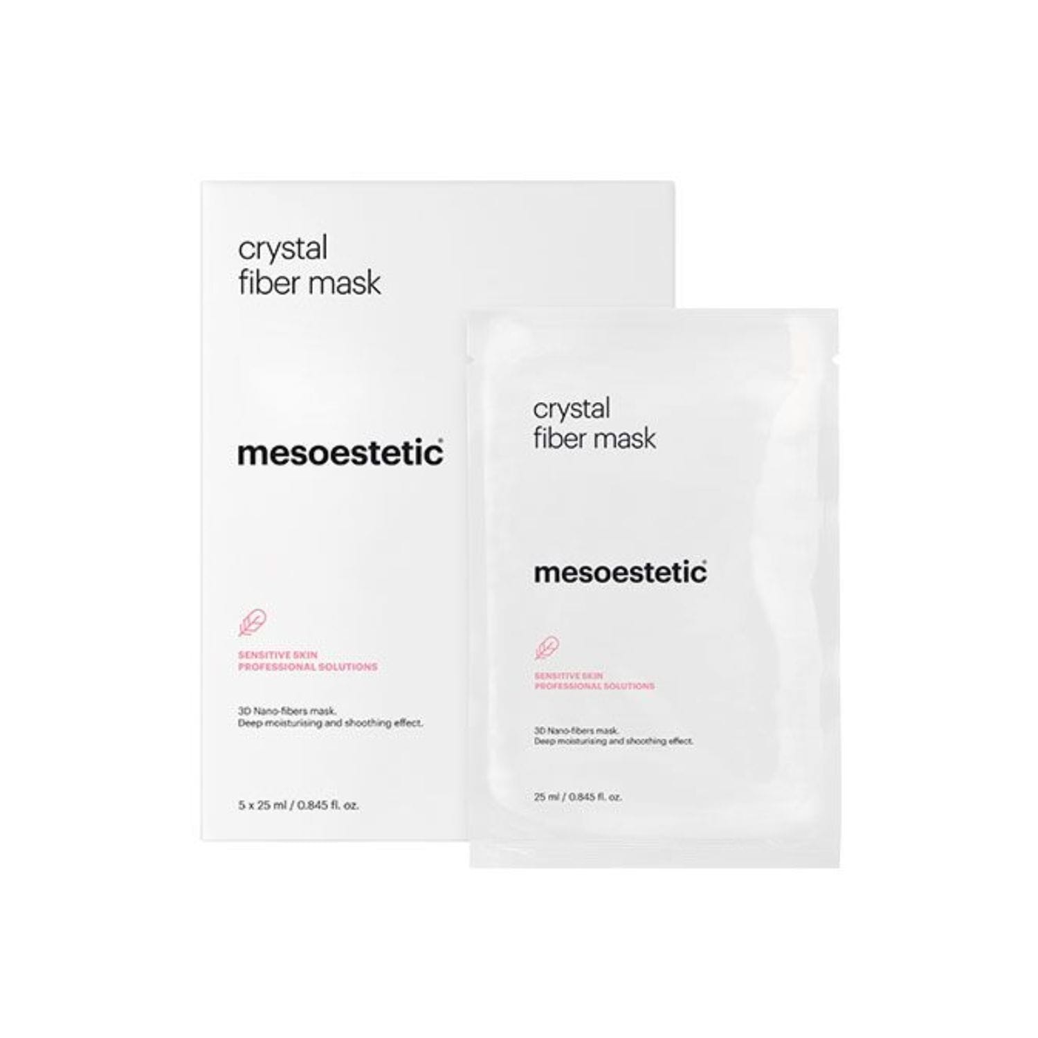 Mesoestetic Post Peel Crystal Fiber Mask 5 x 25ml