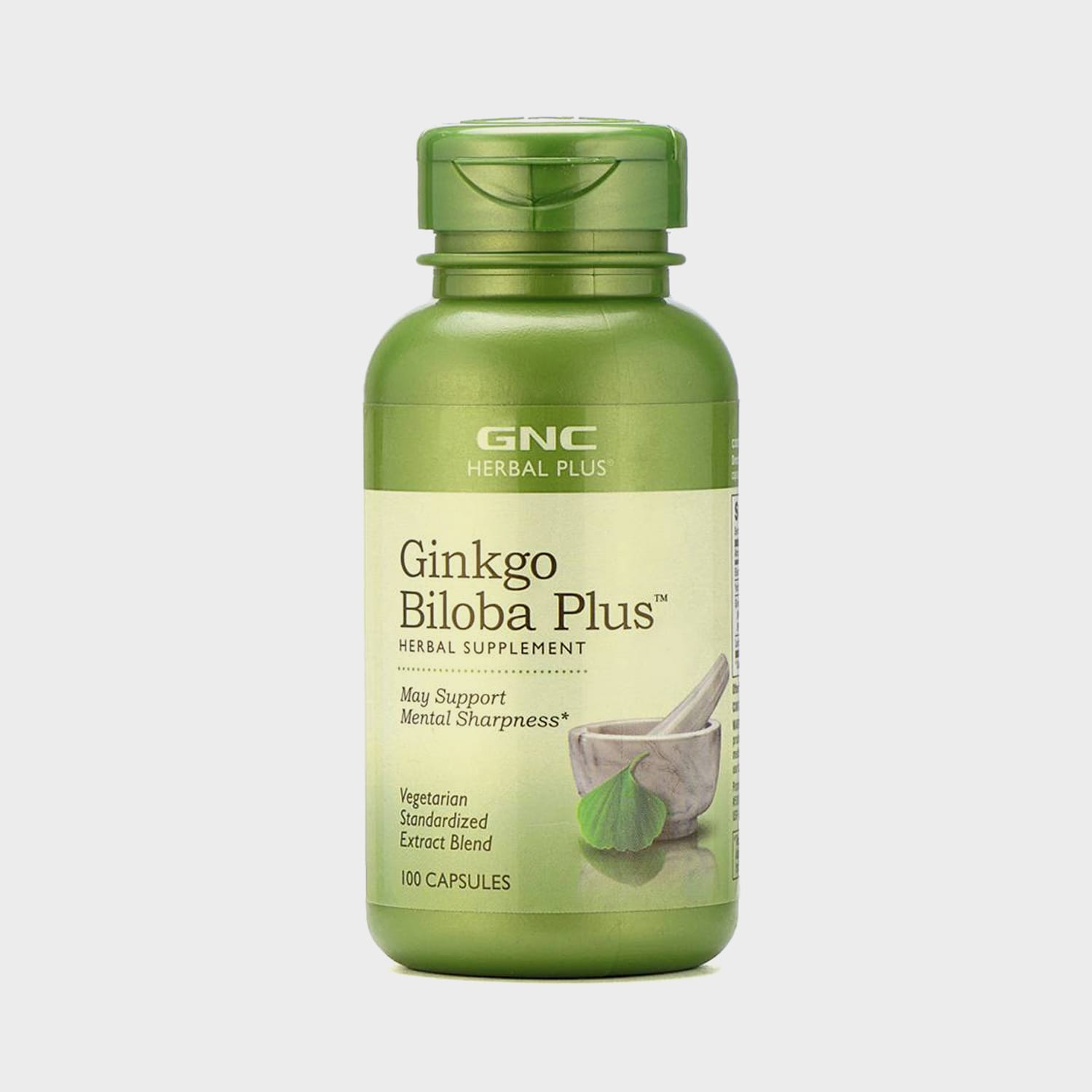 GNC Herbal Plus Ginkgo Biloba - 100 Capsules