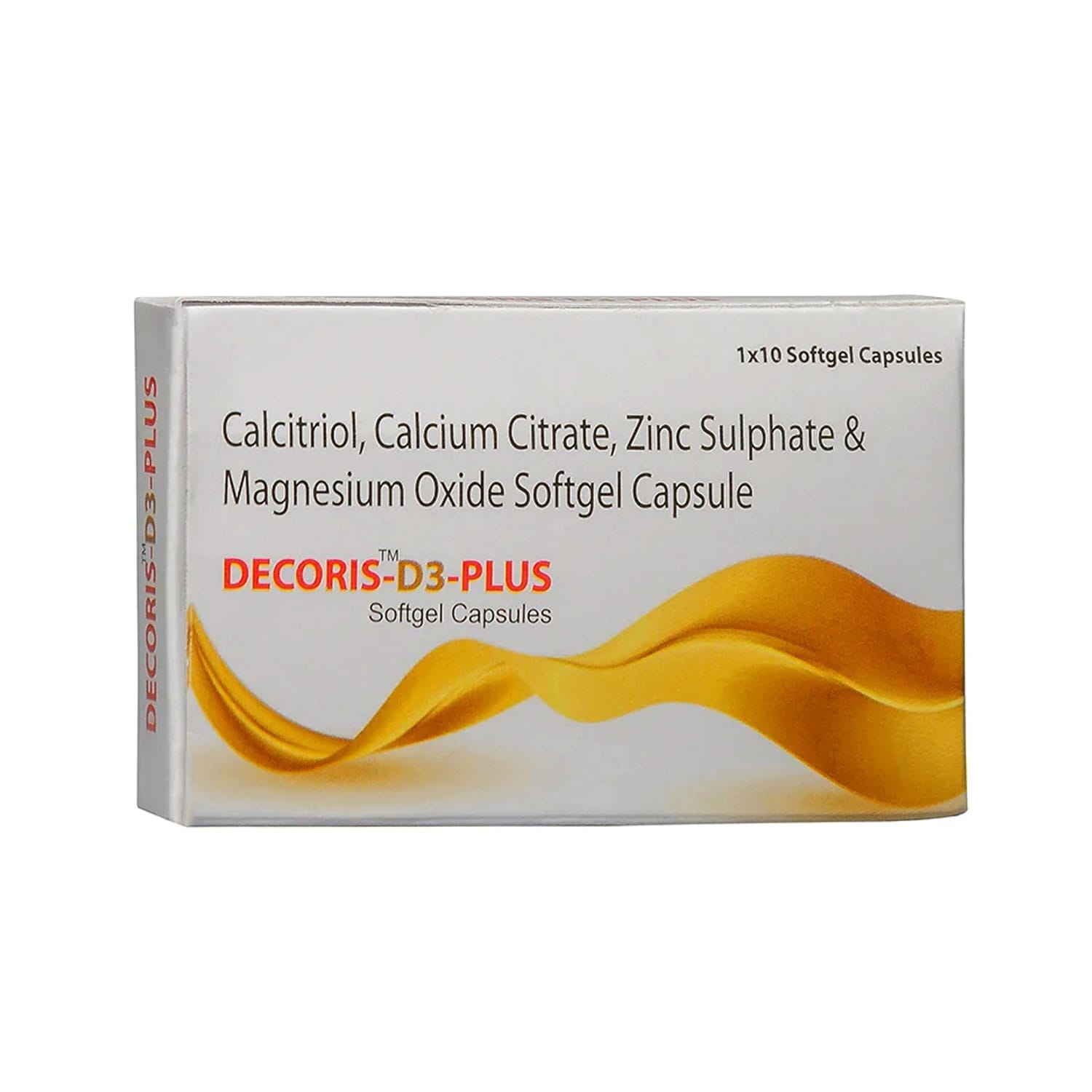Cosmotrend Decoris D3 Plus Softgel Capsule (1x10 Capsules)