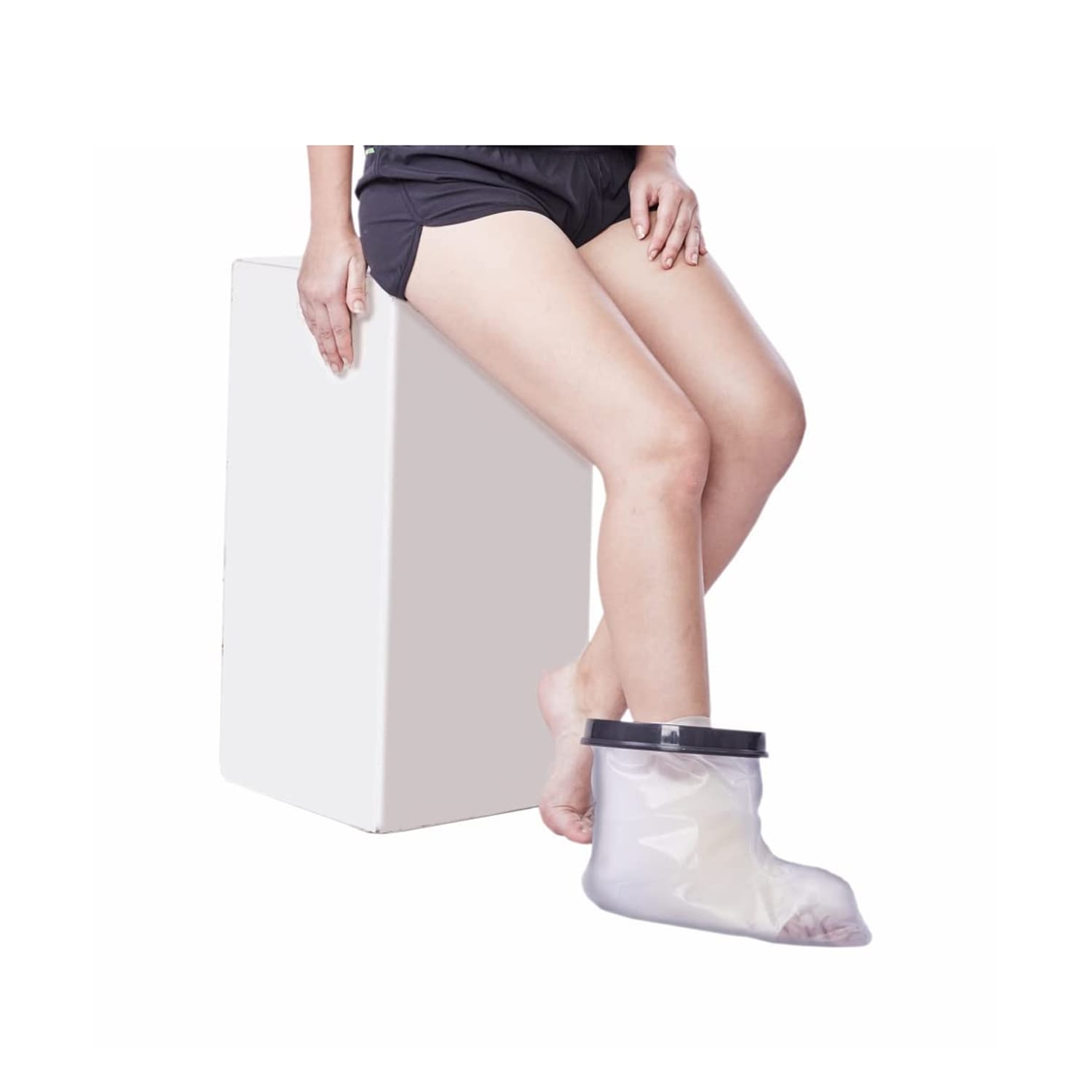 Vissco Cast Waterproof Leg Cover (Upto Ankle) For Left & Right Legs - Universal (PC. No.0828)