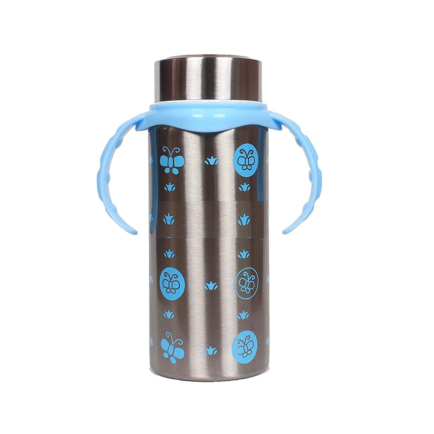 Chinmay Kids Thermal Insulation Stainless Steel Baby Feeding Bottle (Multifunctional) 240ml