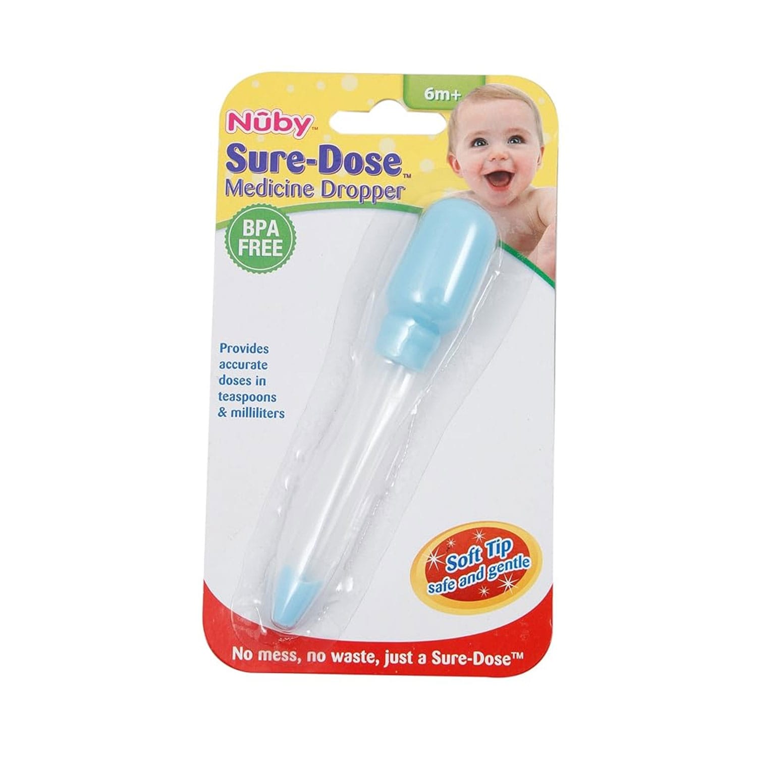 Nuby Sure Dose Medicine Dropper for Babies 6m+