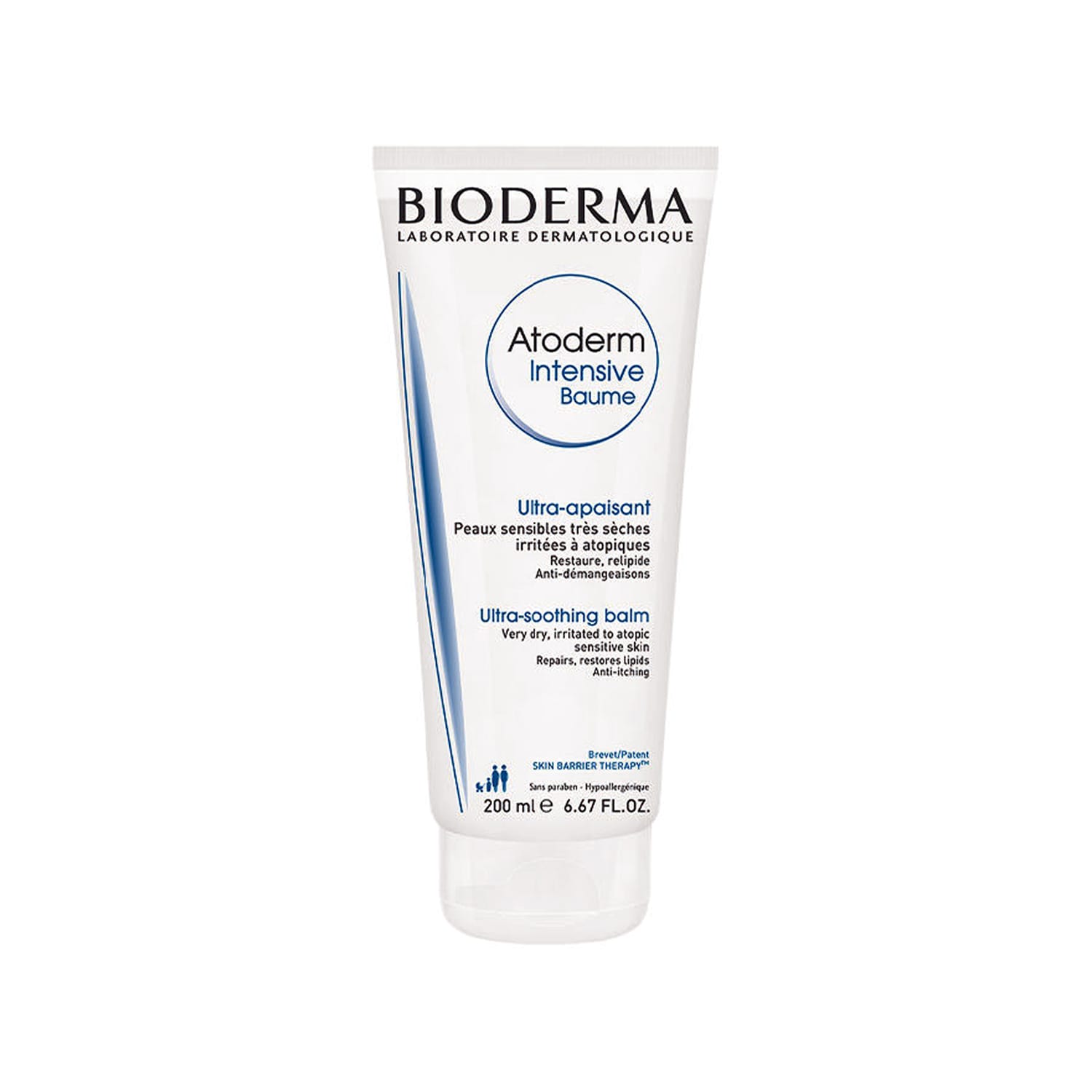 Bioderma Atoderm Intensive Ultra-Soothing Baume - Moisturizer for Very dry Sensitive to Atopic Skin - 200ml