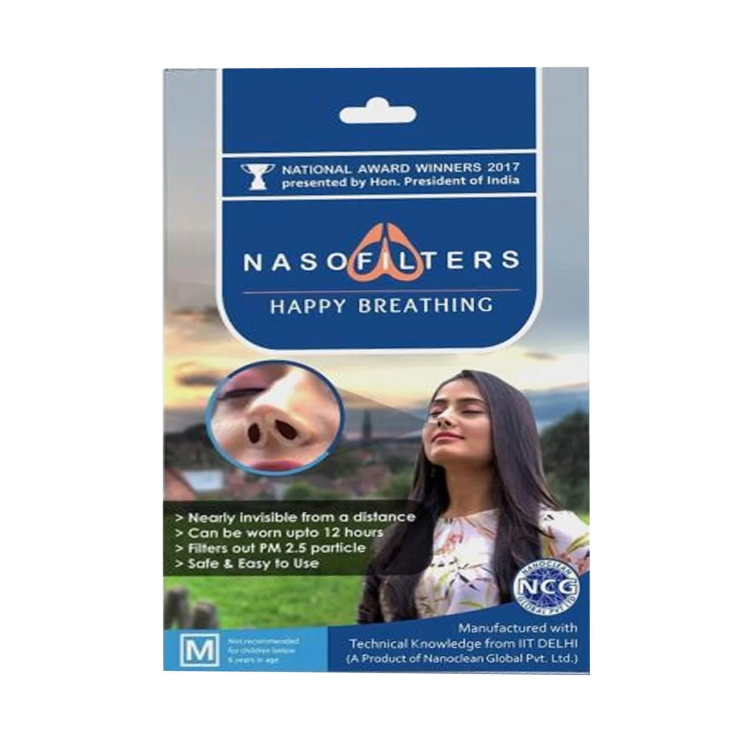 Nasofilters Weekly Pack Small Mask and Respirator
