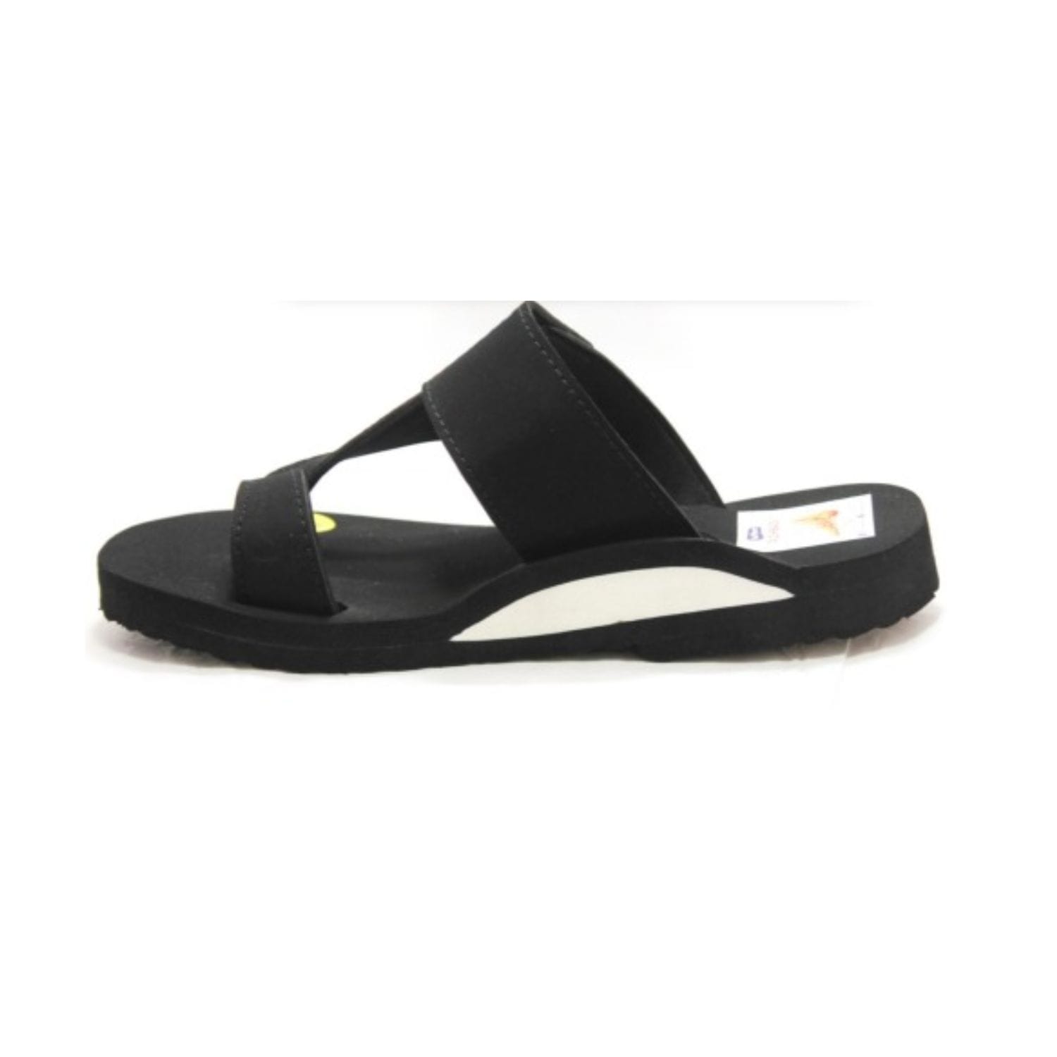 Air Blue Ortho Foot Wear Black Men - (DRPBARC 014)