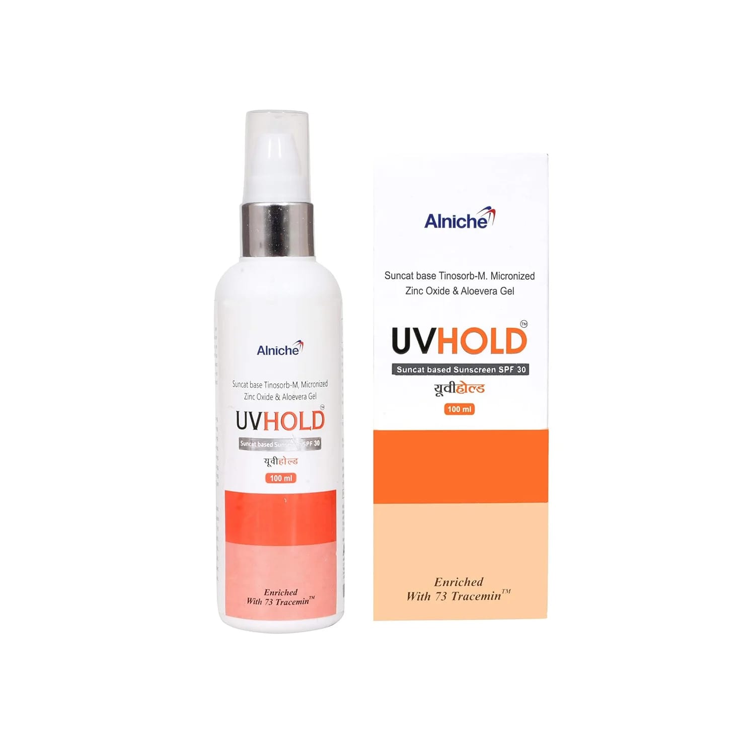 Alniche UVhold Suncat Based Sunscreen SPF 30 Lotion -100ml