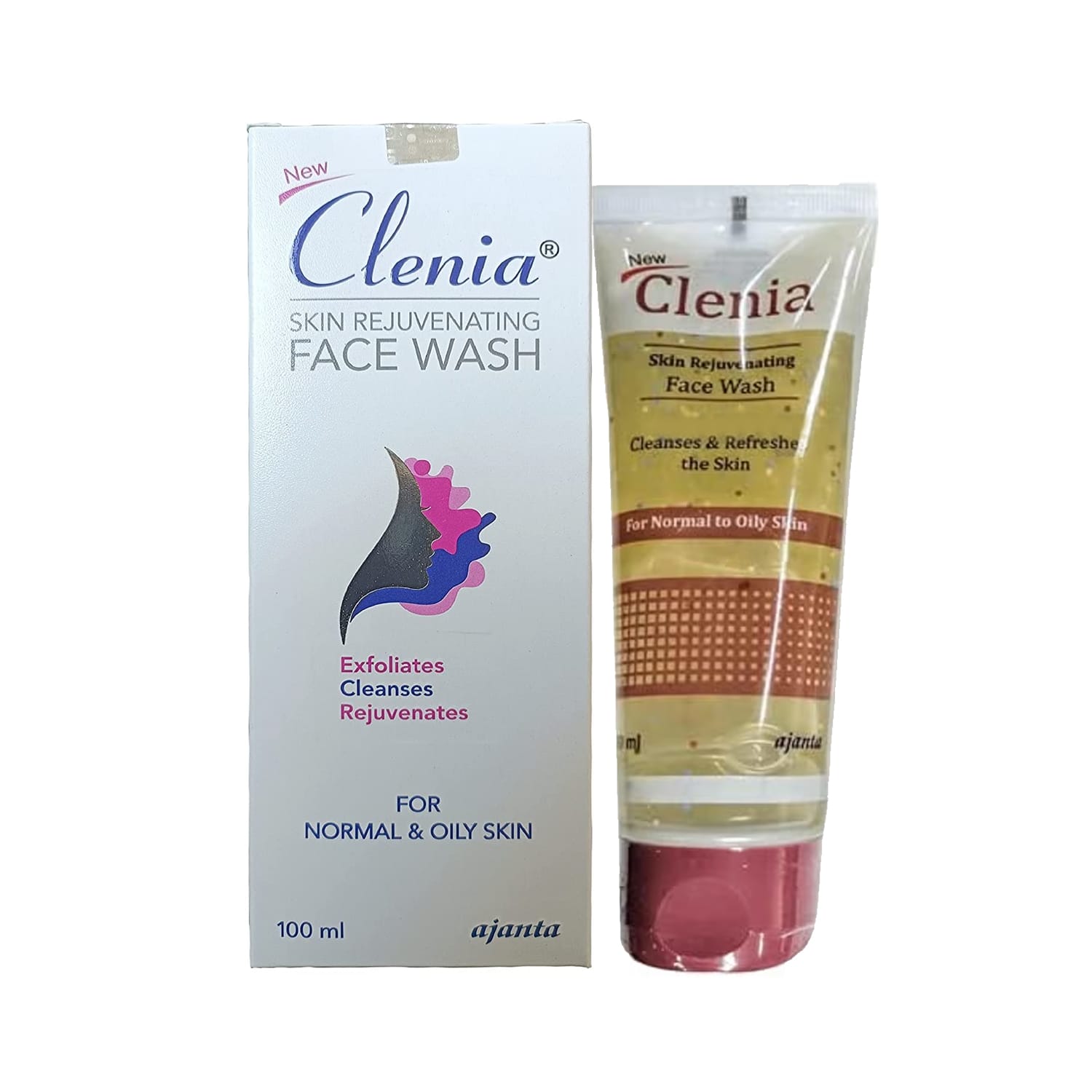 Clenia Skin Rejuvenating Face Wash (Normal to Oily Skin) 100g