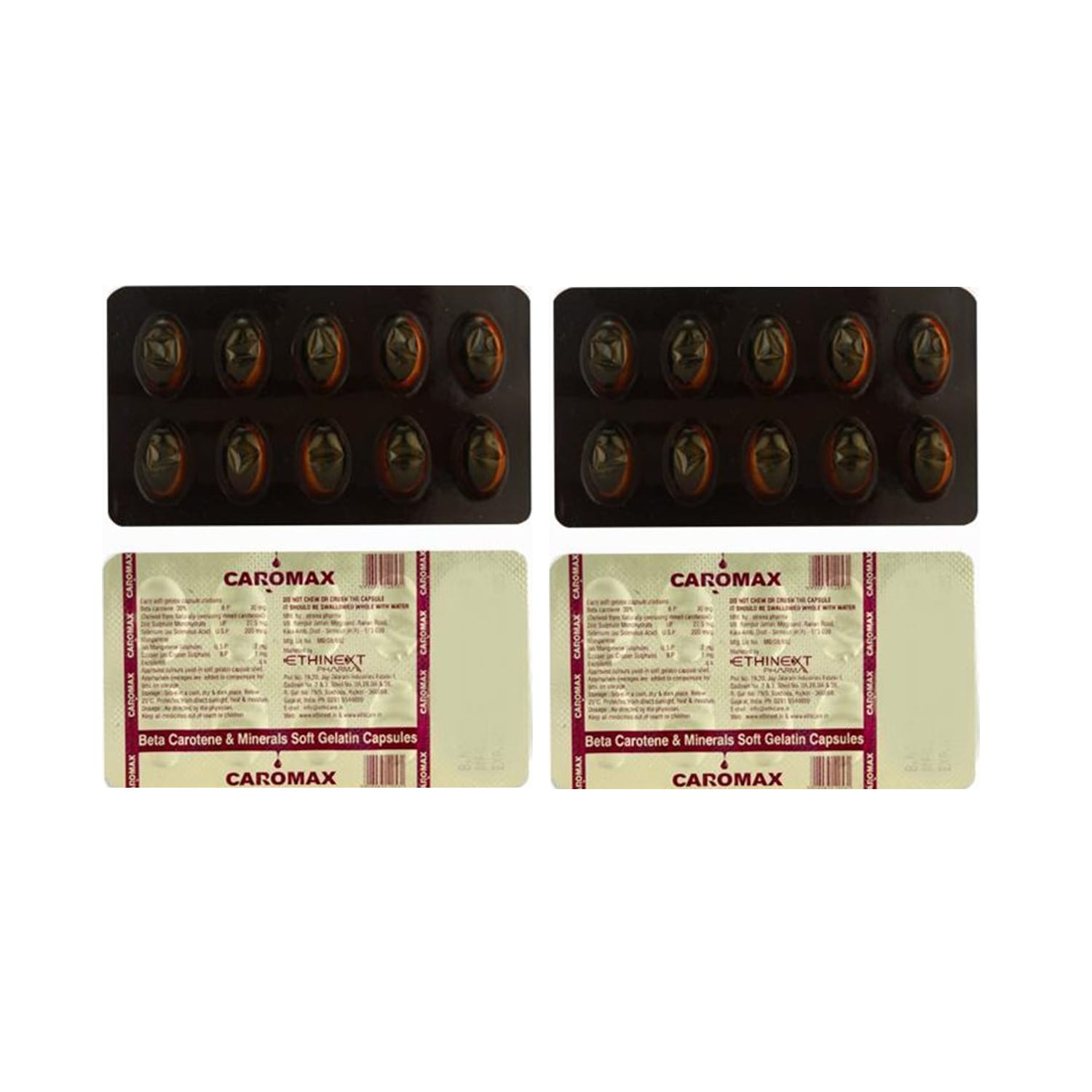 Caromax Capsules 10’s - Pack of 2