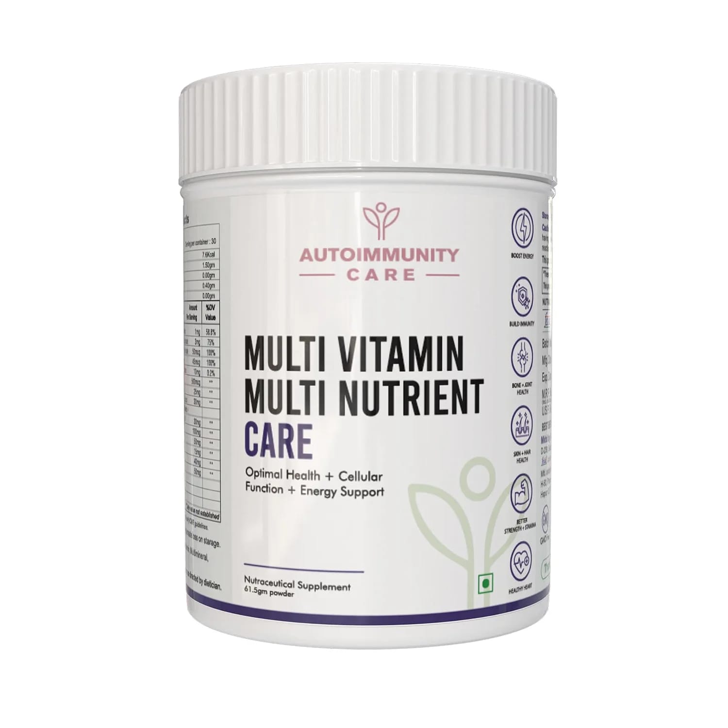 Autoimmunity Care Multi Vitamin and Multi Nutrient Care Powder - 61.5g