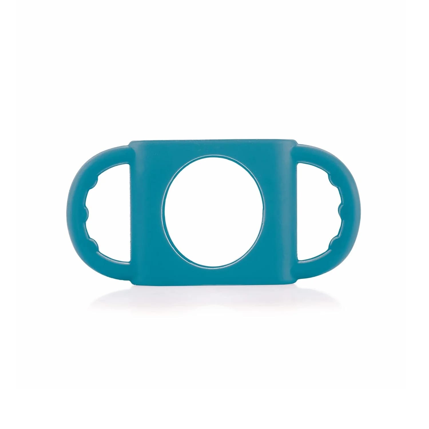 BeeBaby 100% Silicone Handle for Slim Neck Bottles 4+ Months (Blue)