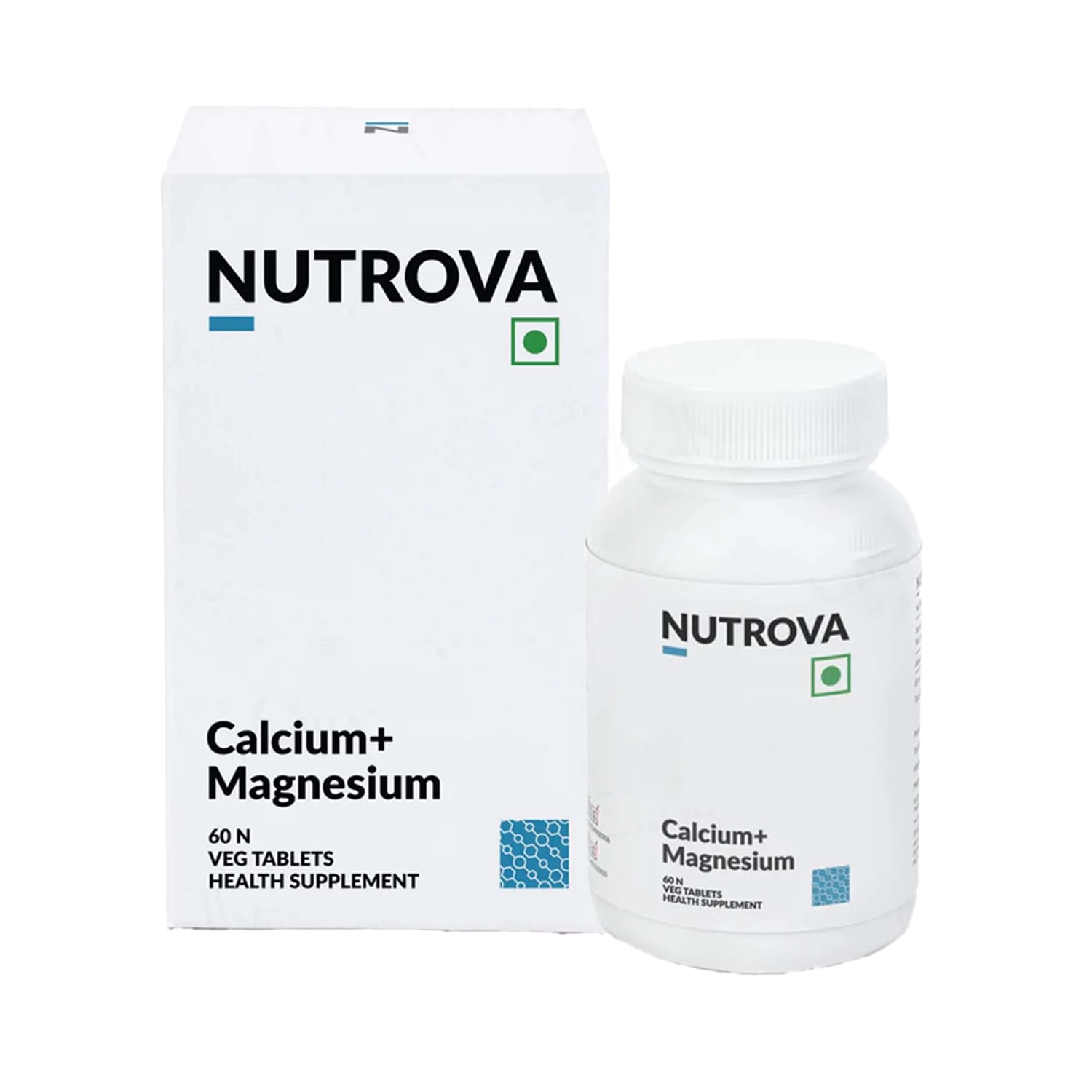Nutrova Calcium + Magnesium (60 Tablets)
