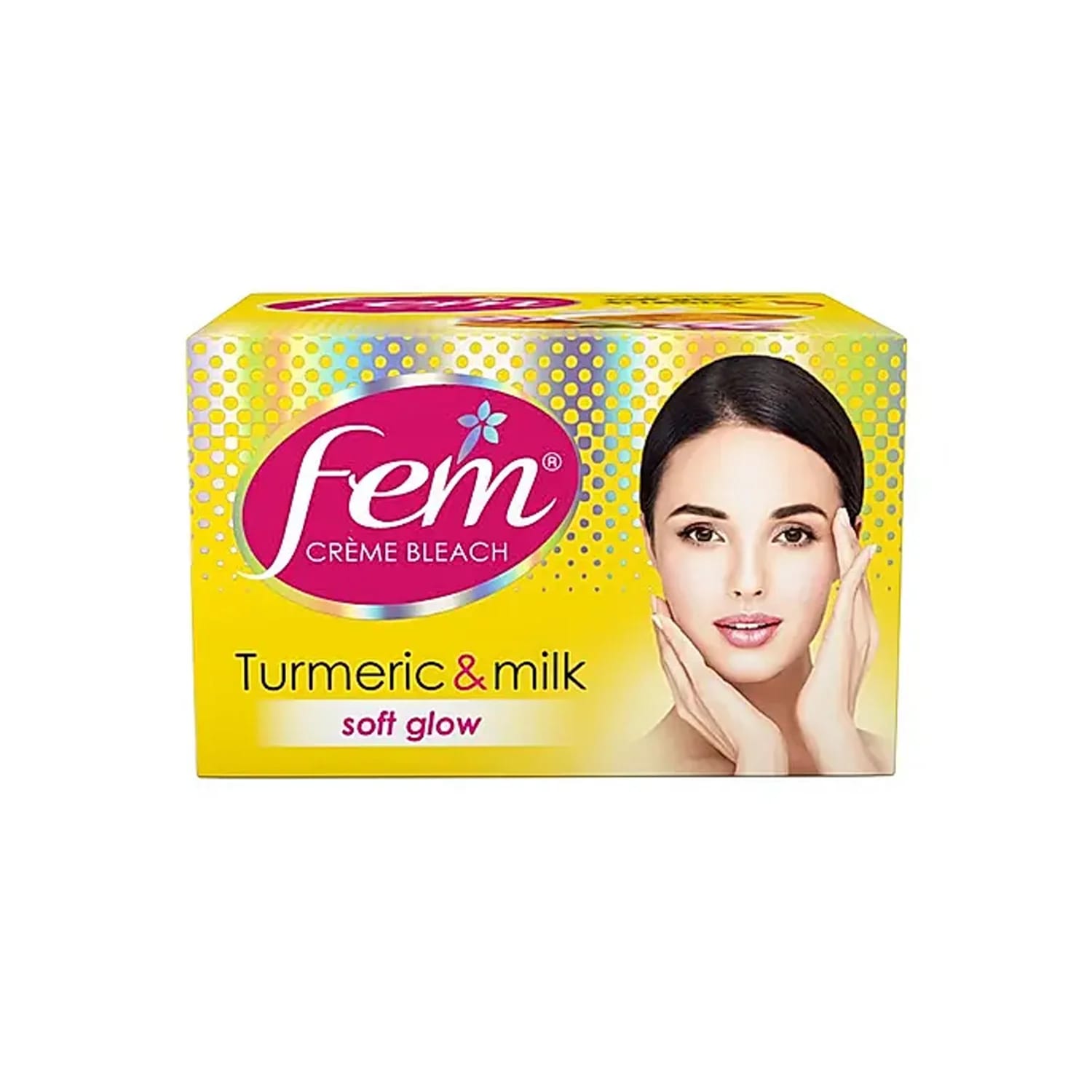 Fem Fairness Creme Bleach Turmeric and Milk - 24g