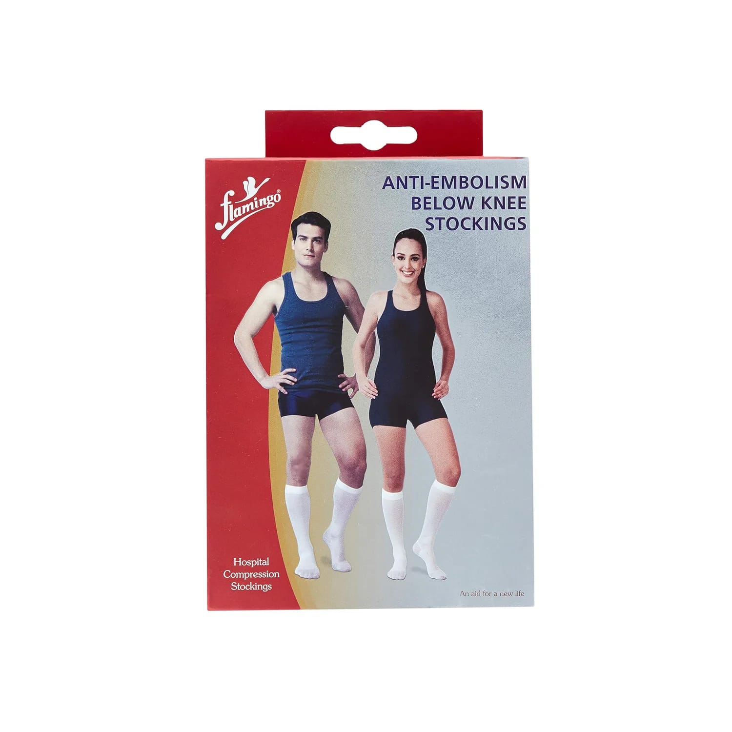 Flamingo Anti Embolism Below Knee Stockings OC2231 Small