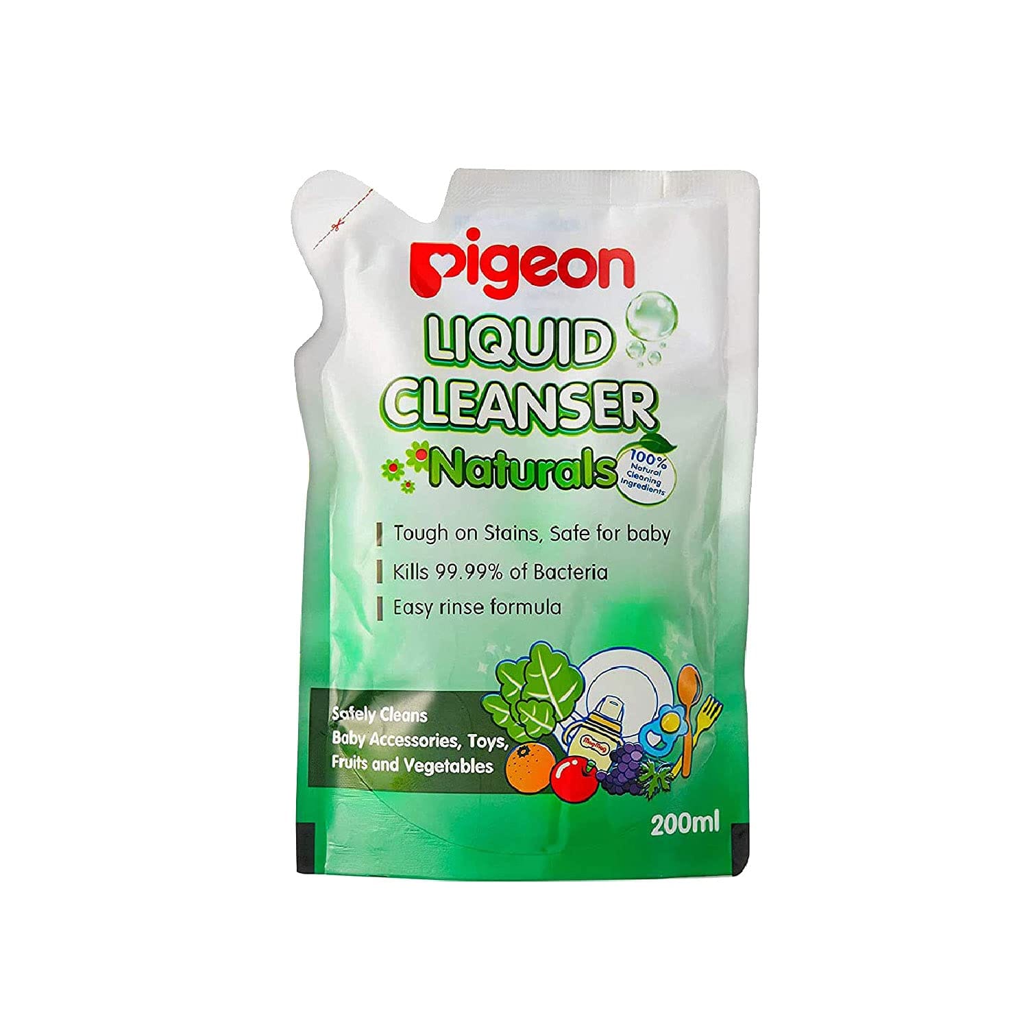 Pigeon Liquid Cleanser Natural Refill 200 ml