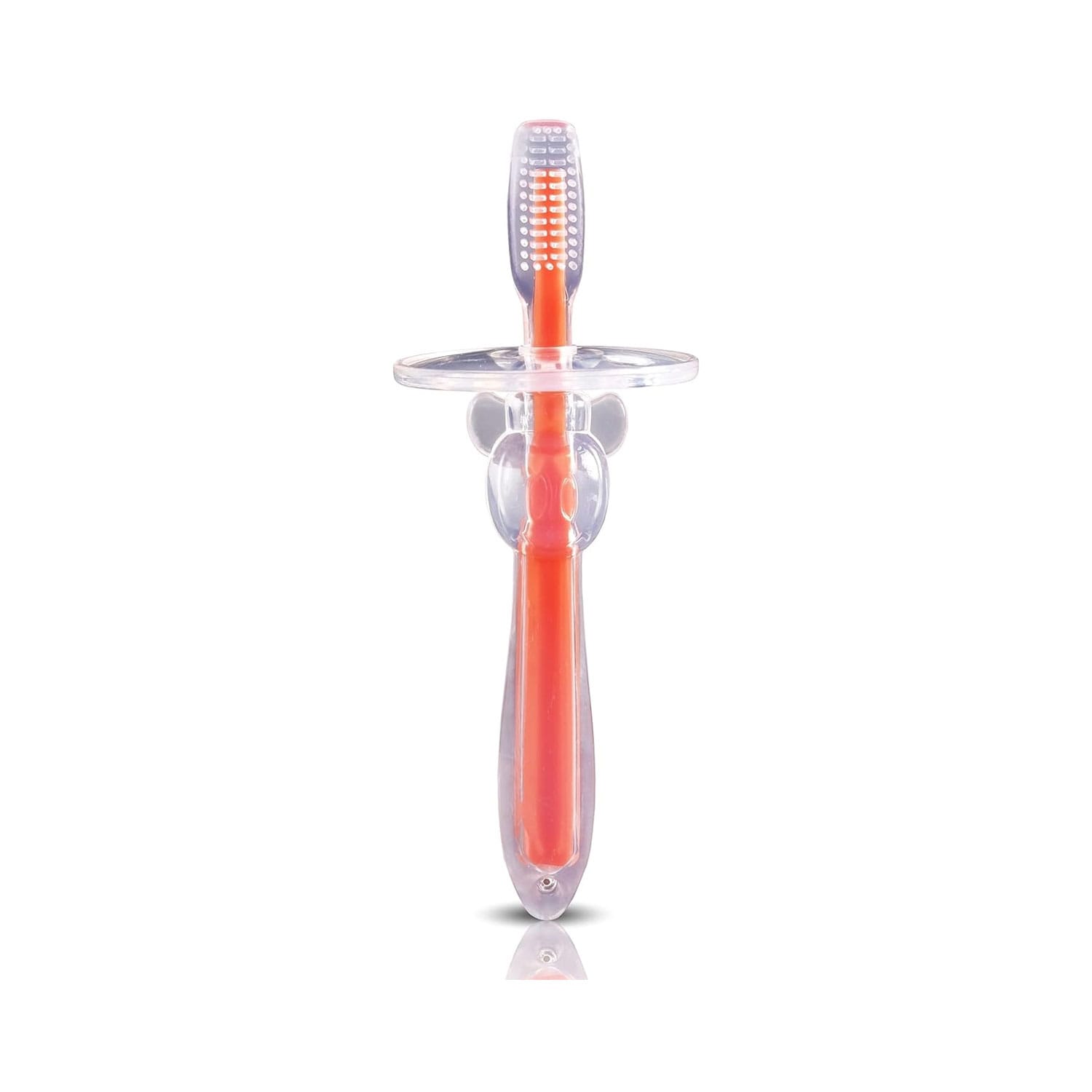 LuvLap Baby Training Toothbrush Orange (M.No 18894)