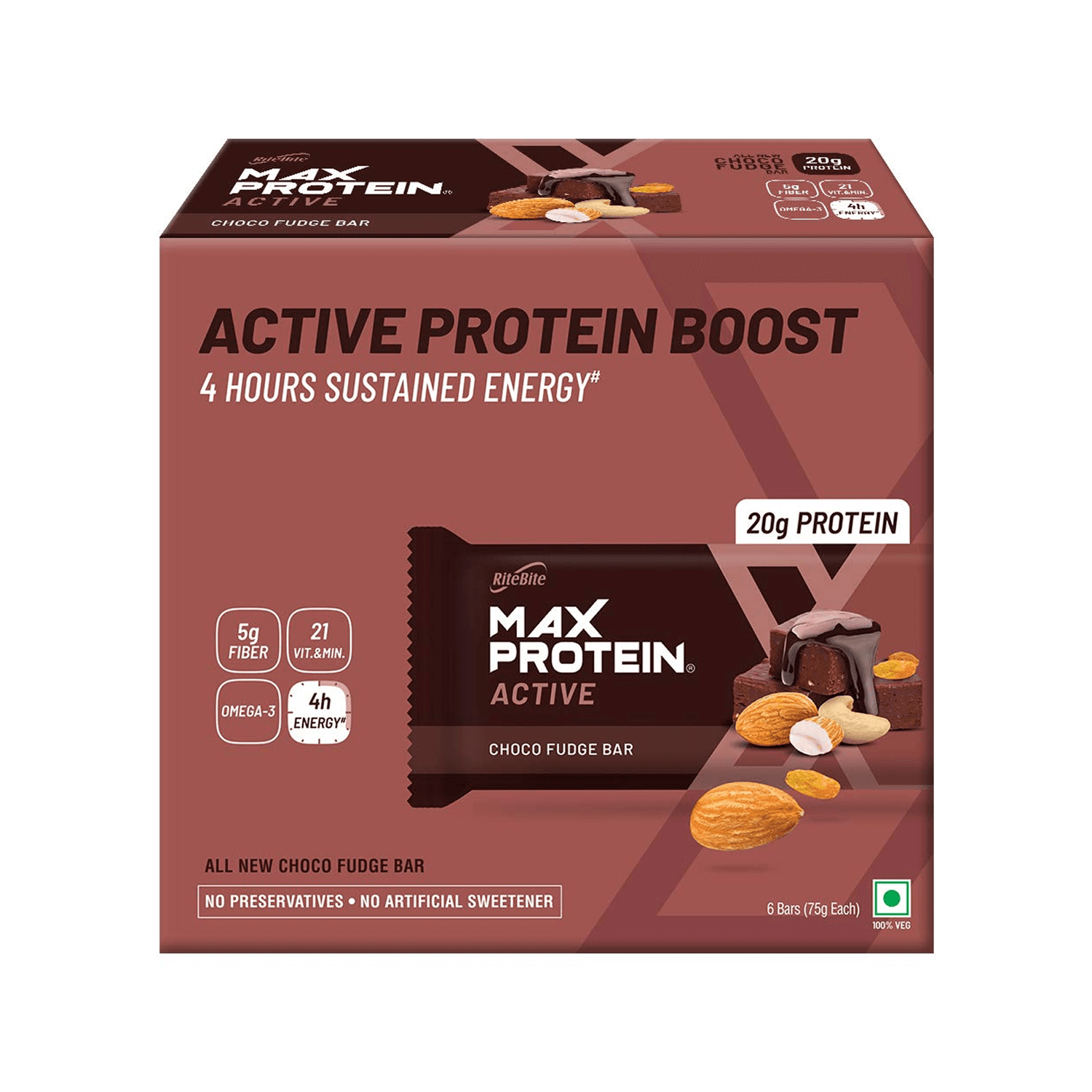 RiteBite Max Protein Professional (450 g, Choco Fudge)