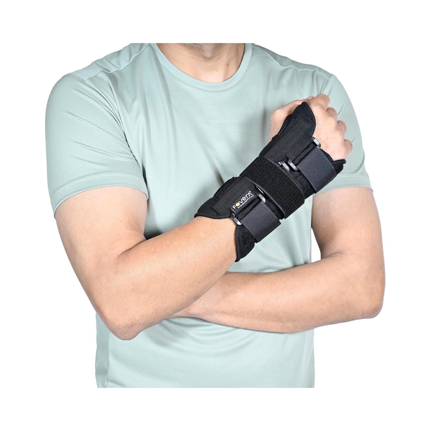Fovera Wrist Splint Brace for Carpal Tunnel Left Hand (Small / Medium)