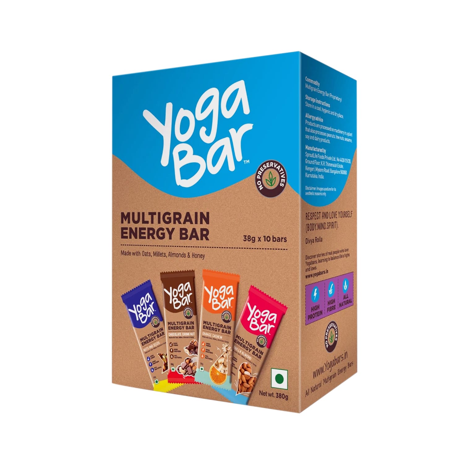YogaBar Assorted Energy Bars