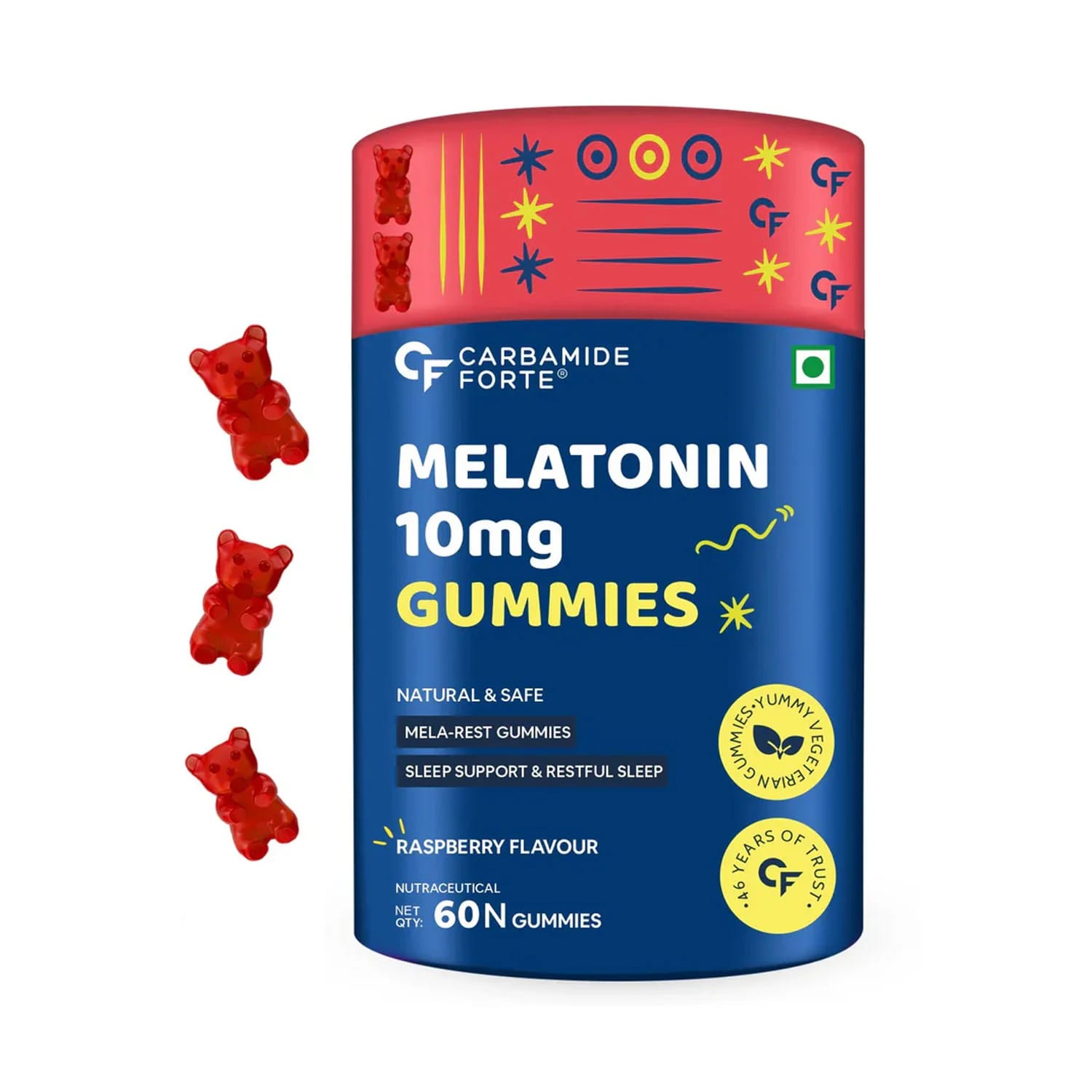 Carbamide Forte Melatonin Gummies (60 Gummies)