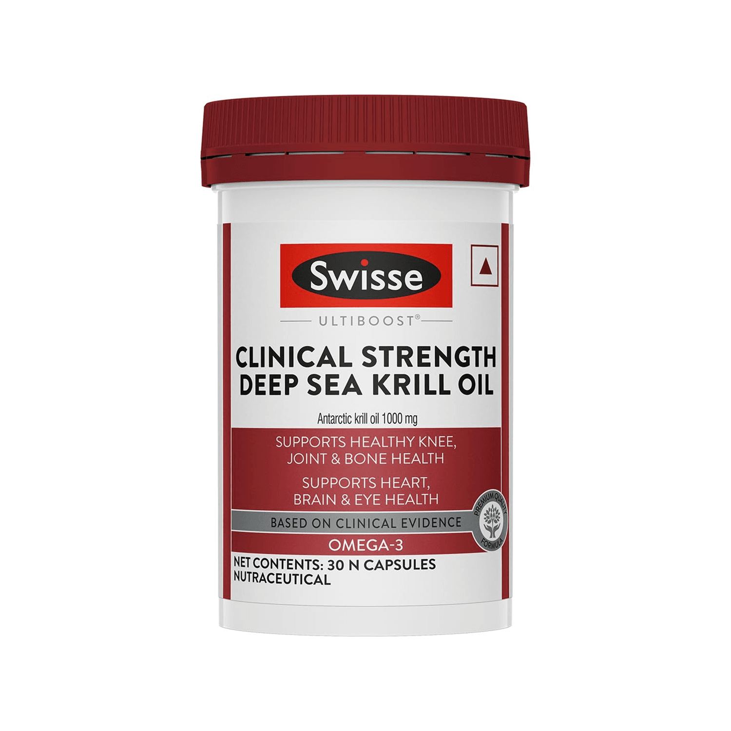 Swisse Clinical Strength Deep Sea Krill Oil Capsules 1000 mg (30 Capsules)