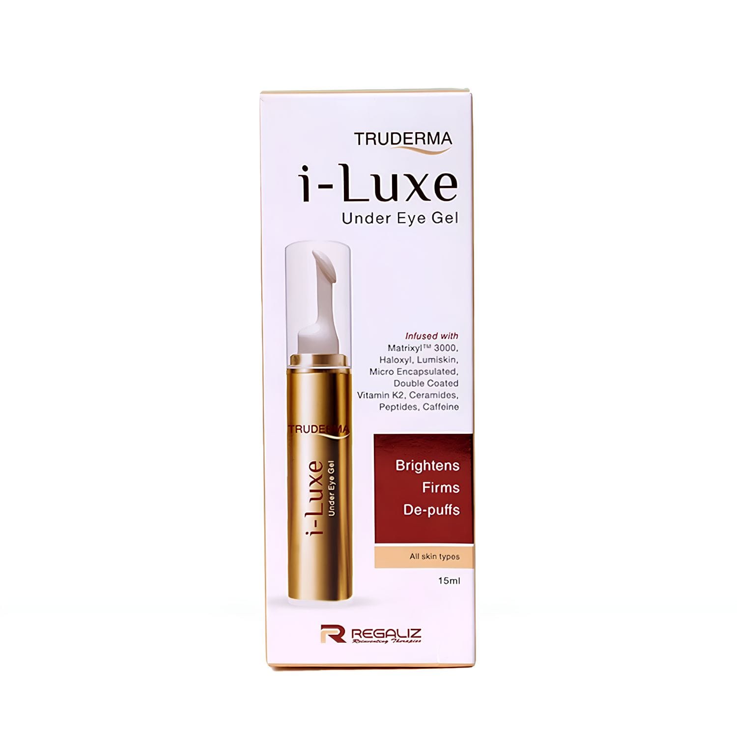 Regaliz Truderma I-Luxe Under Eye Gel (15ml)
