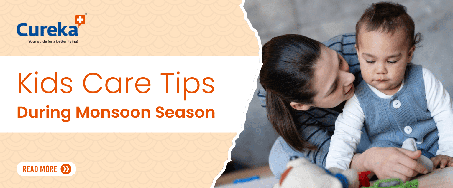 Kids care tips during Monsoon season