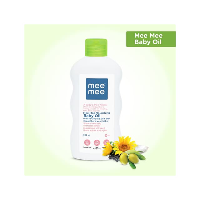 Mee Mee Nourishing Baby Oil With Fruit Extracts 500 ml