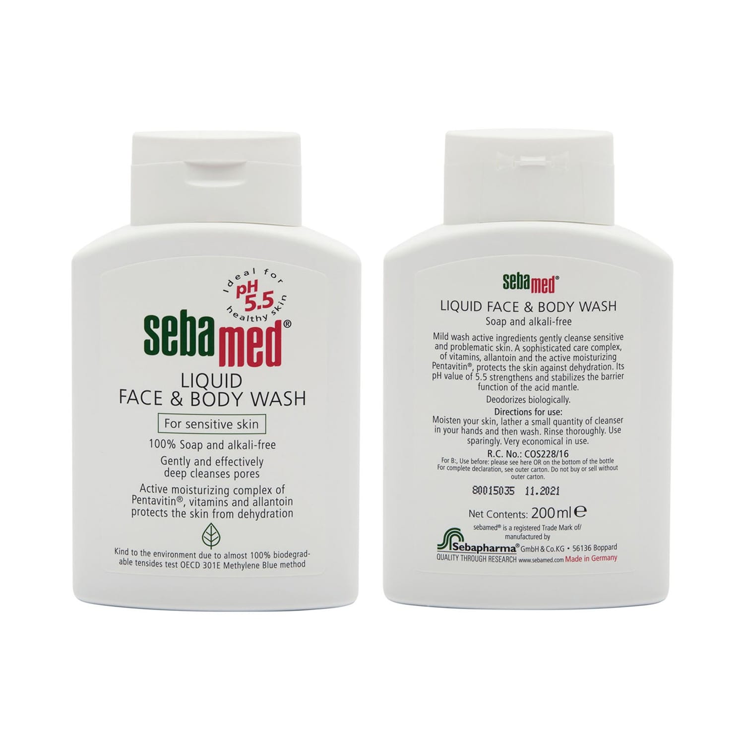 Sebamed Liquid Face and Body Wash 200ml