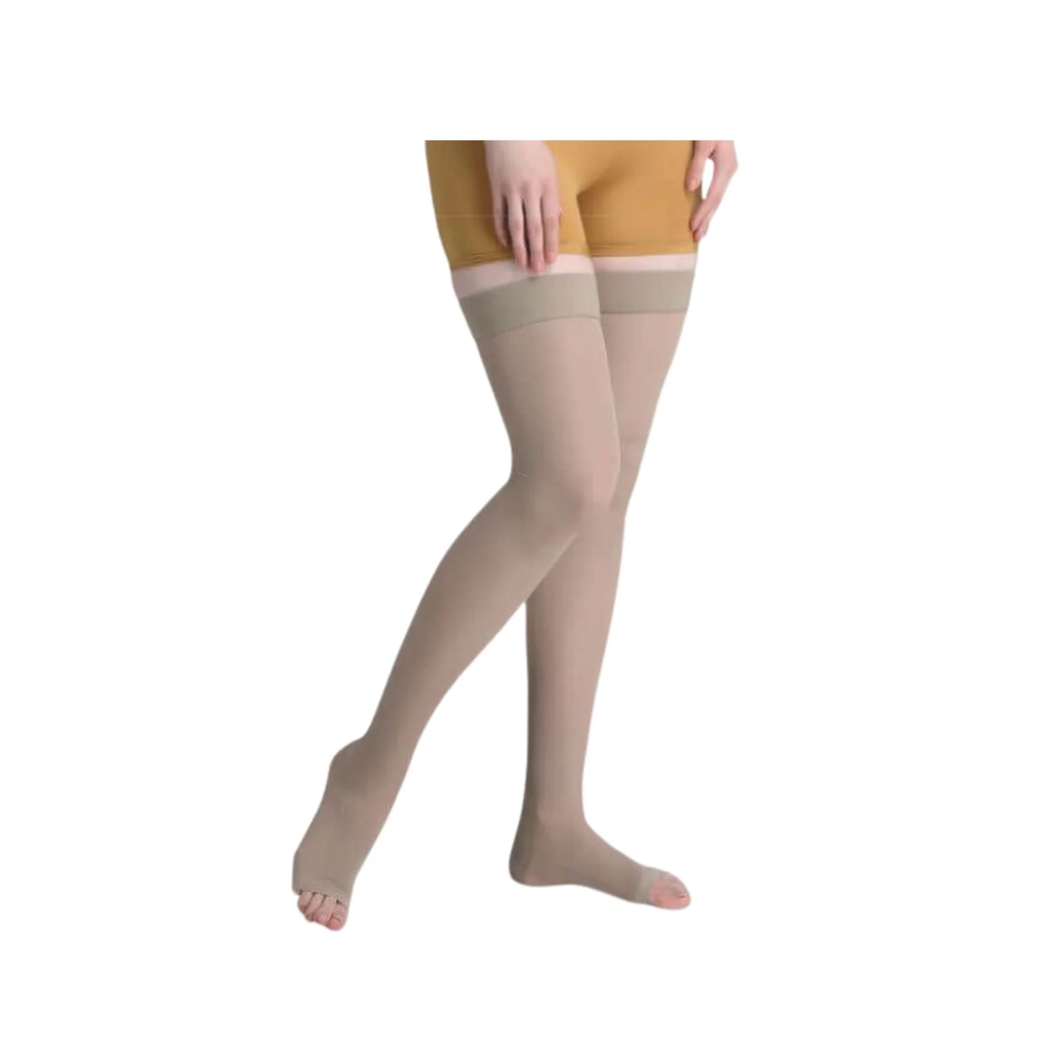 Flamingo Medical Compression Stockings Above knee - Class II (Dvt Stockings) Pair OC2273 Large
