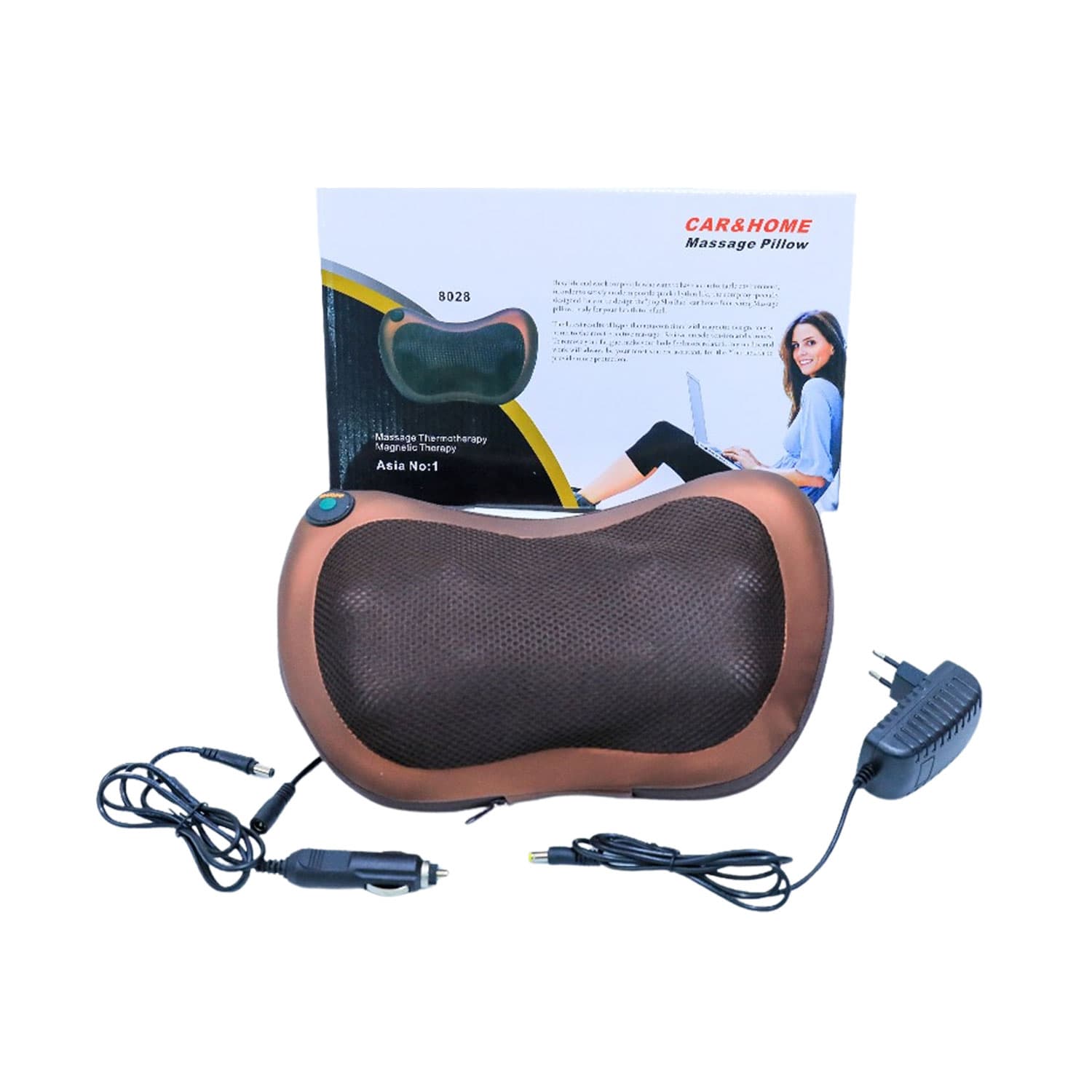 Fuleza Car and Home Massage Pillow - 8028