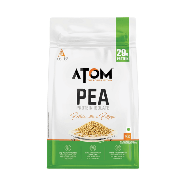 ASITIS Atom Pea Protein Mango Fusion Flavour (1 Kg)